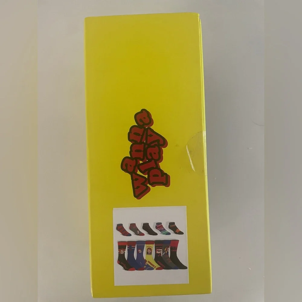 🆕 NWT- Chucky 12 Days of Socks Gift Set